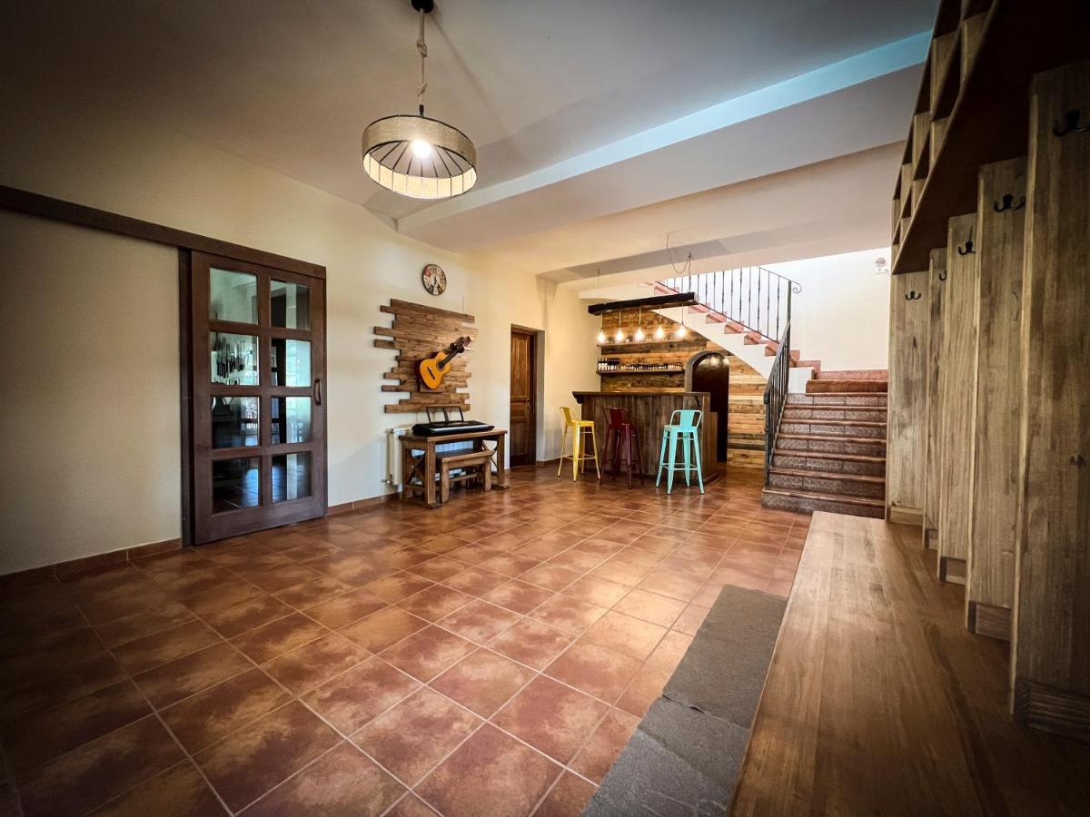 Adorable chalet en finca privada de 3 hectáreas Villa La Iglesuela Esterno foto