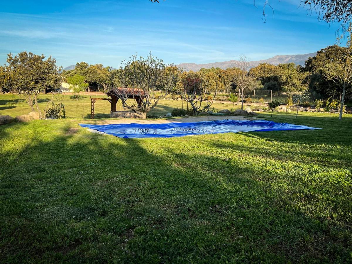 Adorable chalet en finca privada de 3 hectáreas Villa La Iglesuela Esterno foto